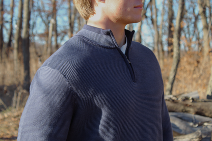 Quarter Zip - Navy