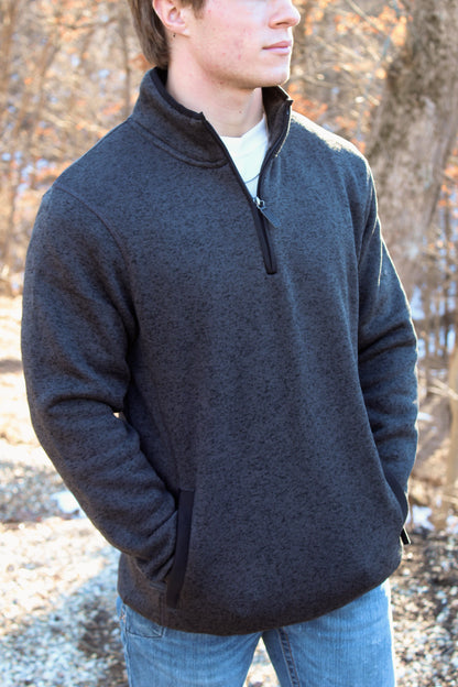 Flex Quarter Zip - Gray